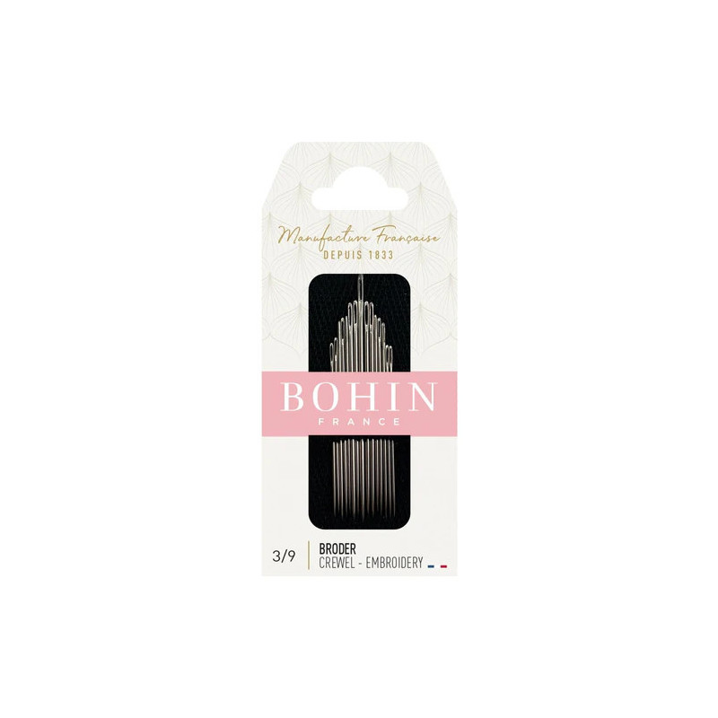 Agujas Bohin 3/9 Para Bordar A41F