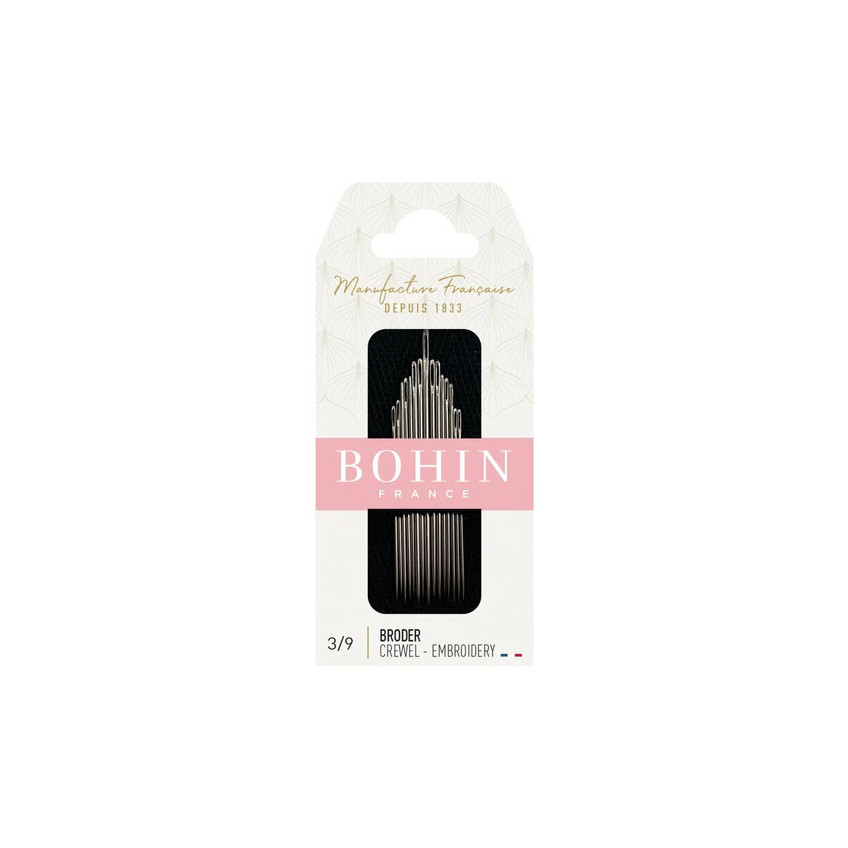 Agujas Bohin 3/9 Para Bordar A41F