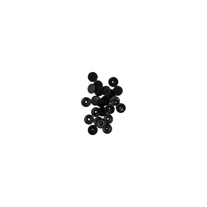 Broche Presion Manual Negro C12023I