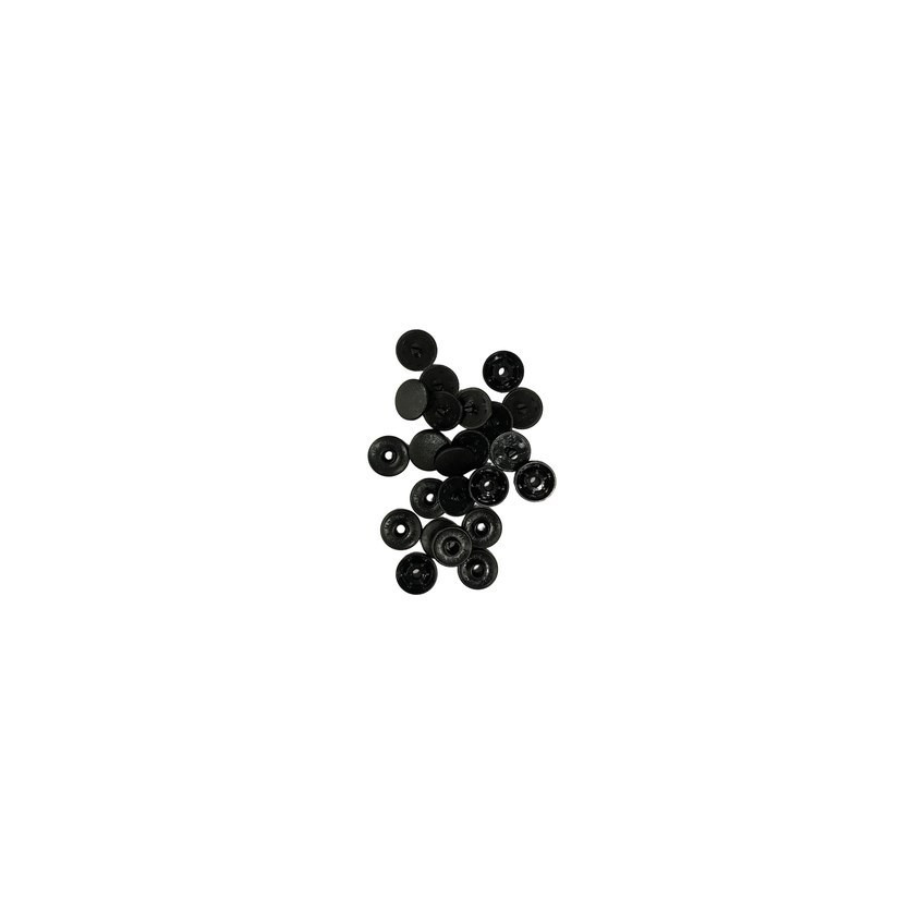 Broche Presion Manual Negro C12023I