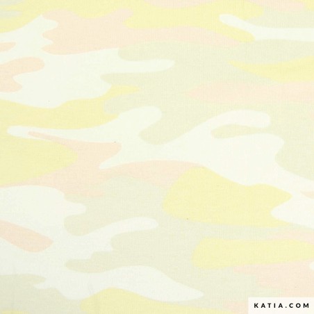 Tela de Sudadera Summer Sweat Ice Cream Camouflage 2008-22