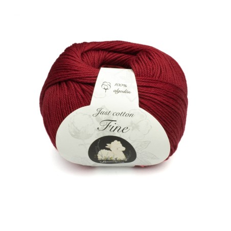 Lana Alpaca Fine - Just Cotton num 36014 Carmin