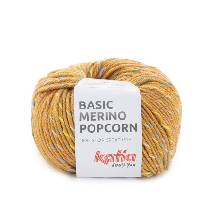 Lana Katia Basic Merino Popcorn num 204