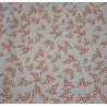 Tela Flannel Cotton Print Rust & Arona Leaves A/W 2105-6