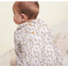 Tela Mousseline Print Lavender Flowers A/W 2111-5