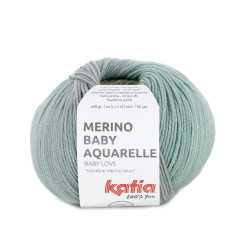 Lana Katia Merino Baby Aquarelle num 359