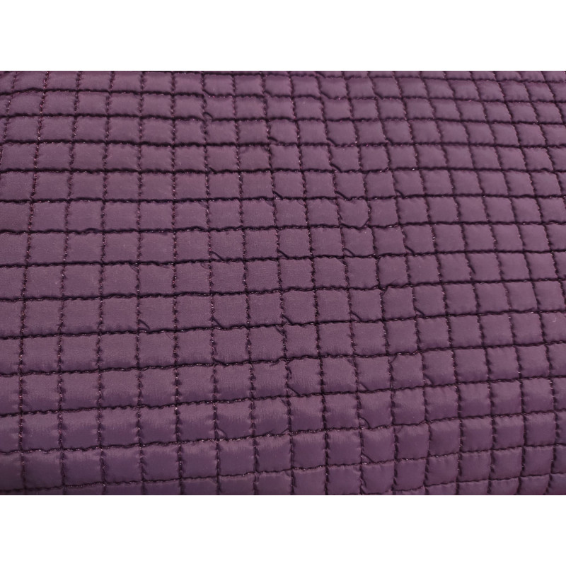 Tela Acolchada en Gofre Impermeable Lila