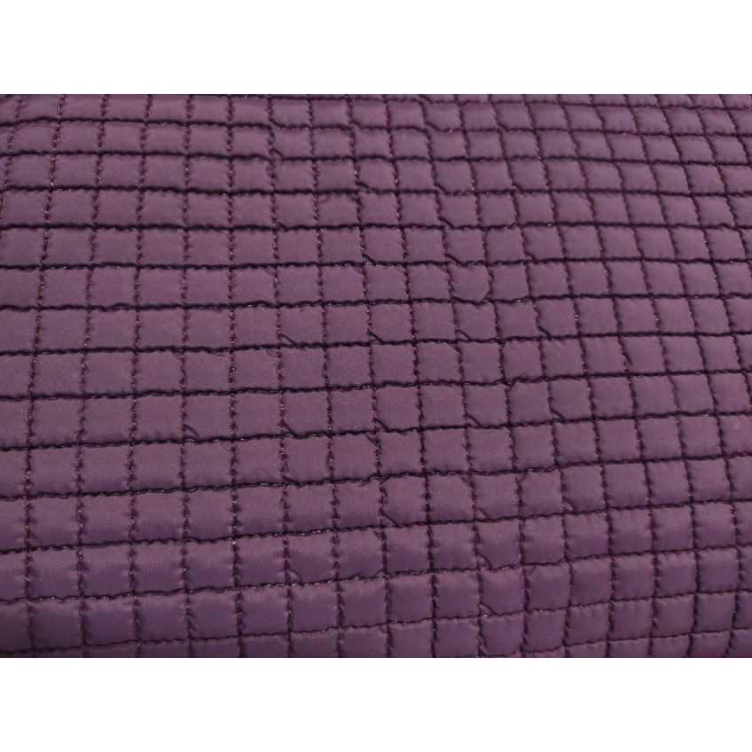 Tela Acolchada en Gofre Impermeable Lila