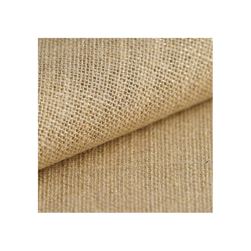 Tela Arpillera Lurex Natura 150 cm