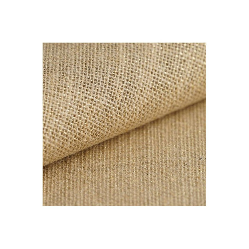 Tela Arpillera Lurex Natura 150 cm