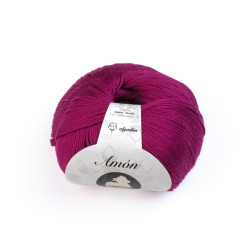 Lana Alpaca Amón Magenta 37016