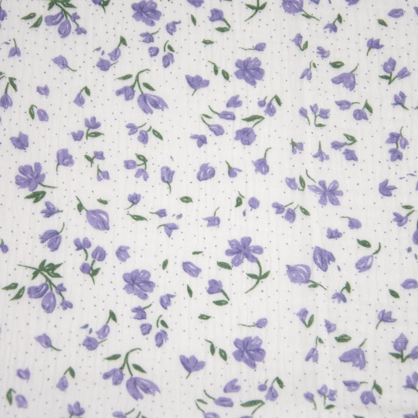 Tela Katia Muousseline Print AW Nordic Flowers 2111-11