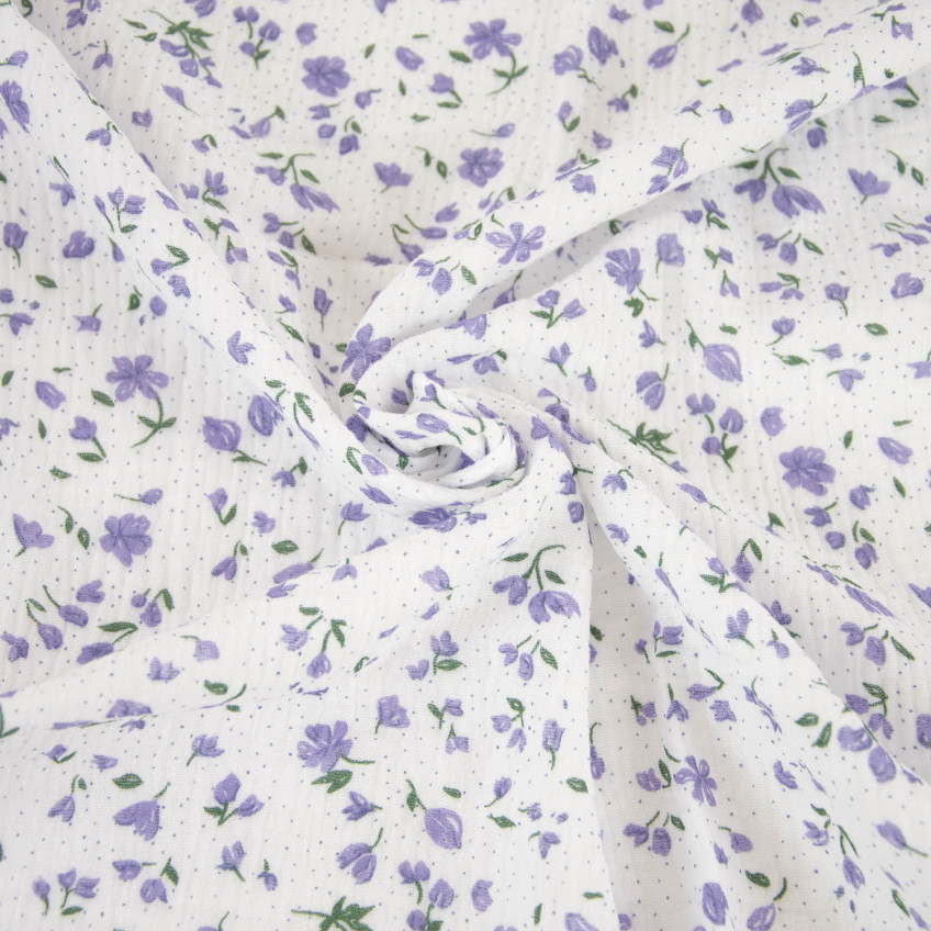 Tela Katia Muousseline Print AW Nordic Flowers 2111-11