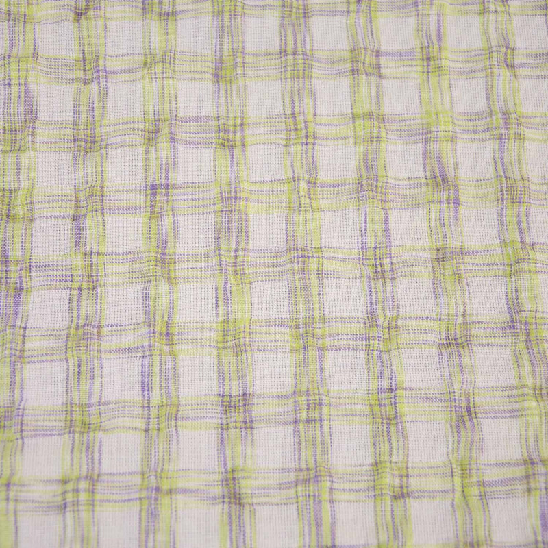 Funny Vichy Lime Neon - Lilac Vichy 2235-2
