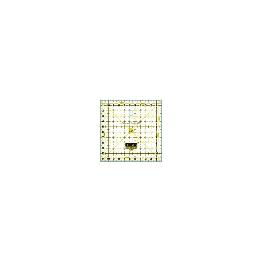 Regla Patchwork ideas 11,5 x 11,5 cm. C3865